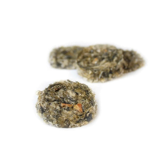 Medaglioni di Merluzzo con frutta o verdura