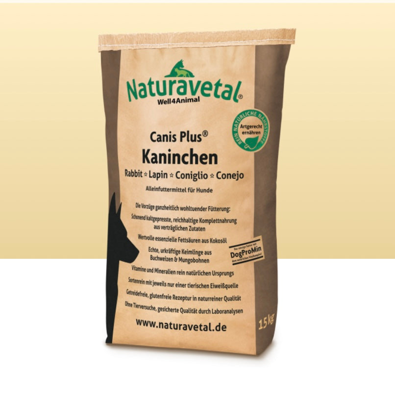 Crocche Pressate a Freddo Coniglio 5Kg Naturavetal