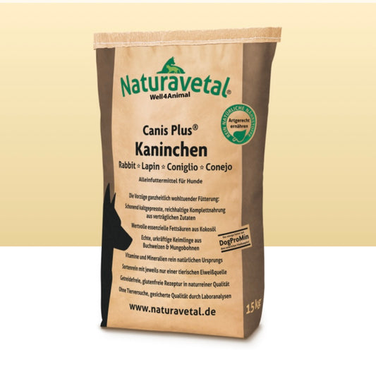 Crocche Pressate a Freddo Coniglio 5Kg Naturavetal